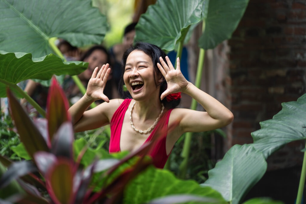 Family and friends gathering in Bali