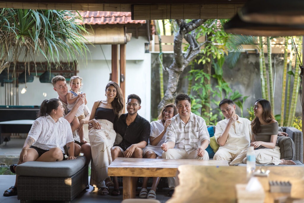 Family Gathering Photo Session at The Tamantis Villas