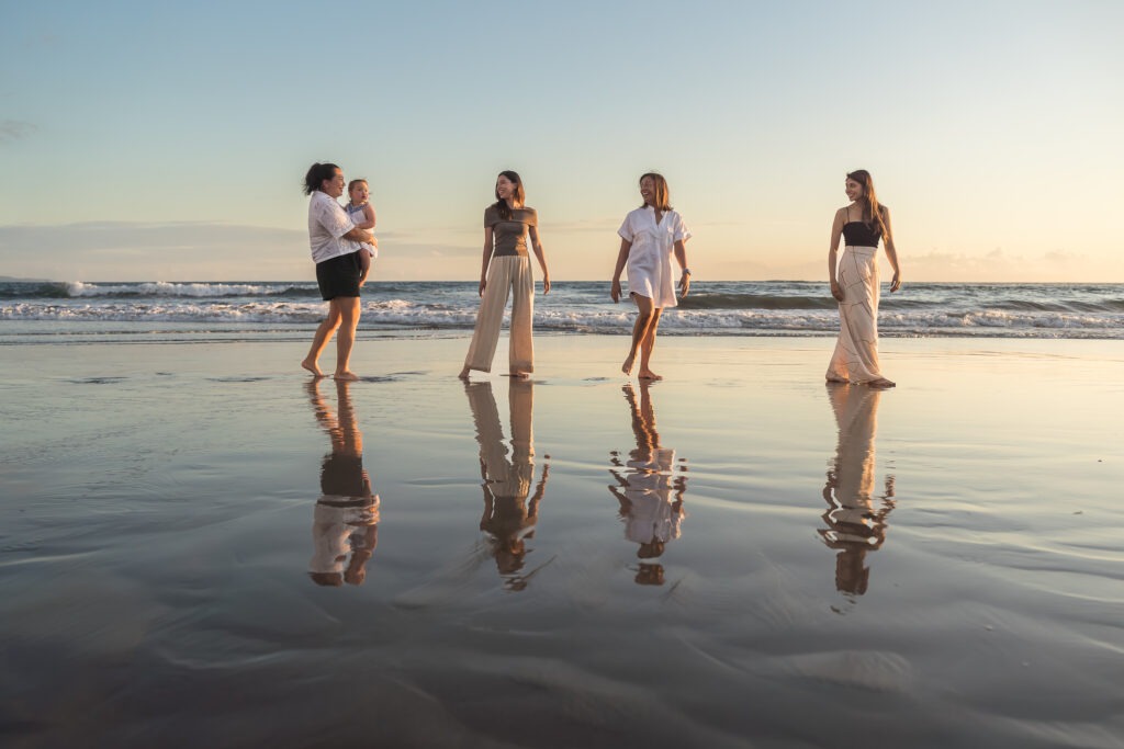 Family Gathering Photo Session at Berawa Beach