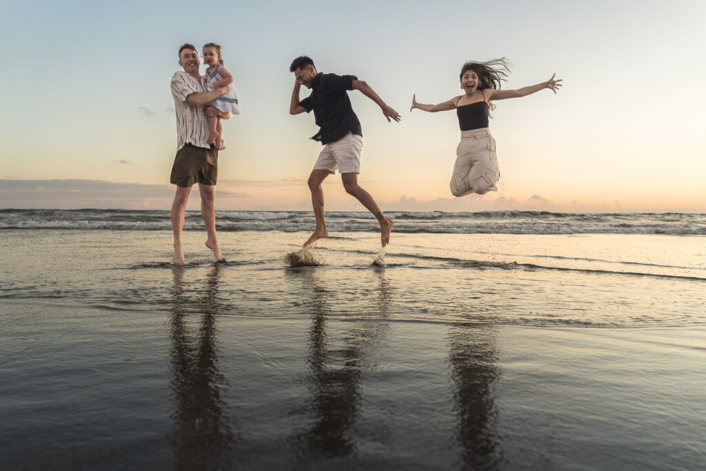 Family Gathering Photo Session at Berawa Beach