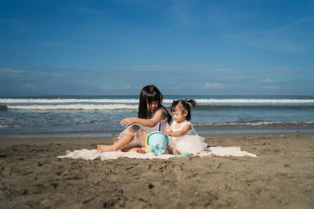 Bali Family Photoshoot at Petitenget Beach