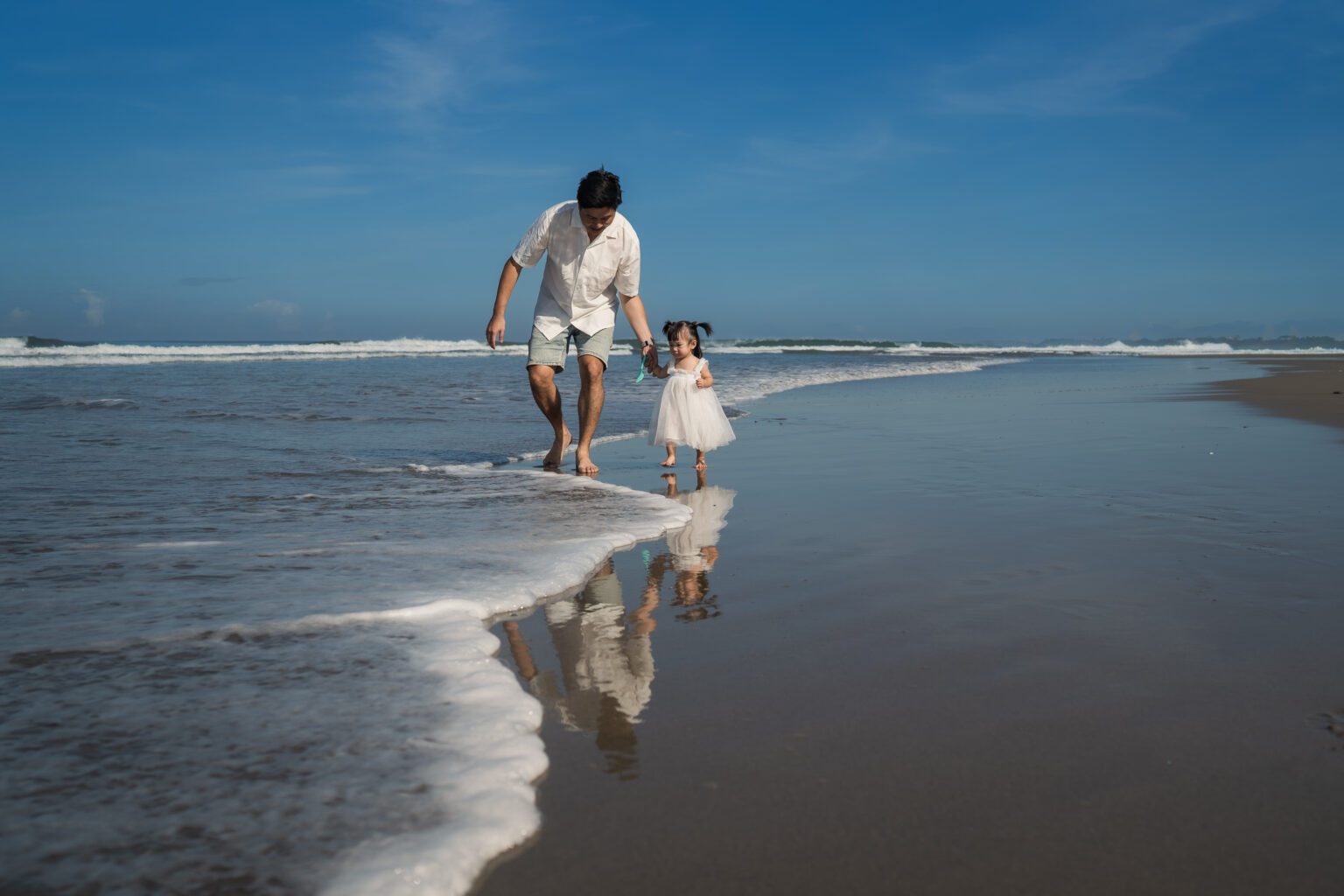 Bali Family Photoshoot at Petitenget Beach