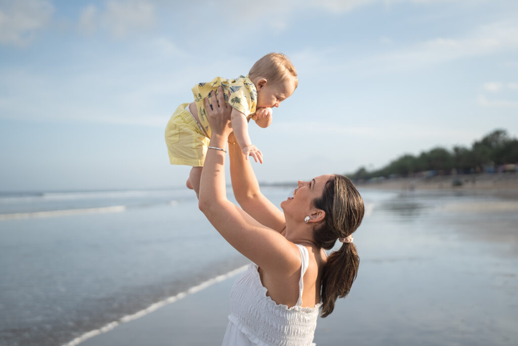 Bali Family Photoshoot at Kuta Beach
