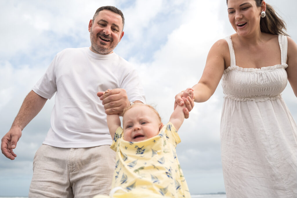 Bali Family Photoshoot at Kuta Beach
