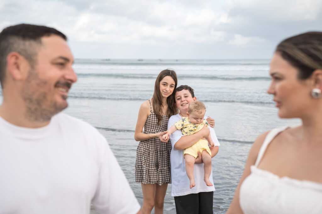 Bali Family Photoshoot at Kuta Beach