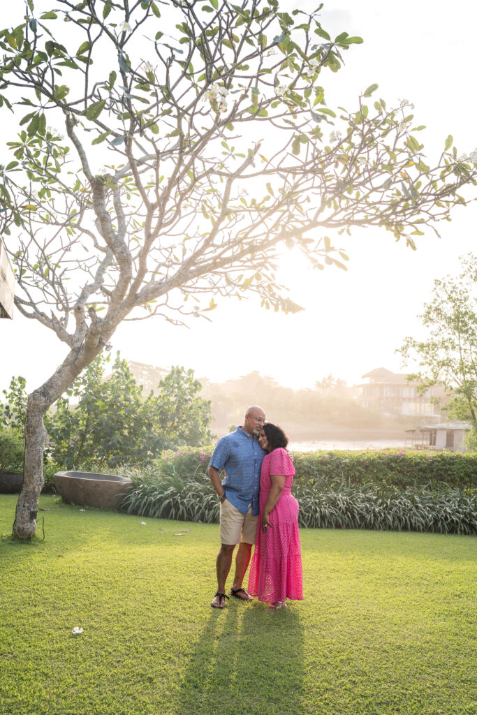 Family photoshoot at Villa Mary, Pantai Lima Estate